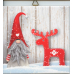 Ceramic Tile - Gnome with Reindeer